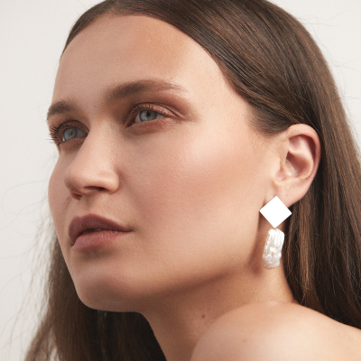 PLATTITUDE Rombe Lush Earrings 2