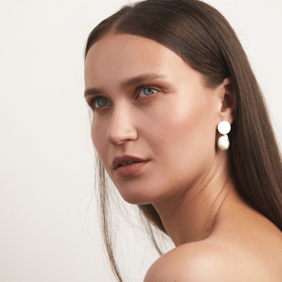 PLATTITUDE Drop Earrings