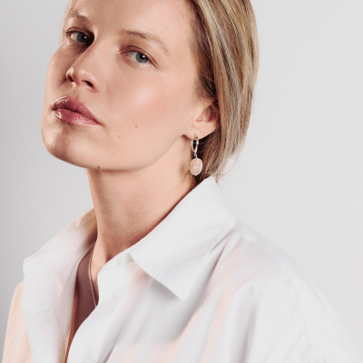 Teardrop Creole Lush Earrings 2